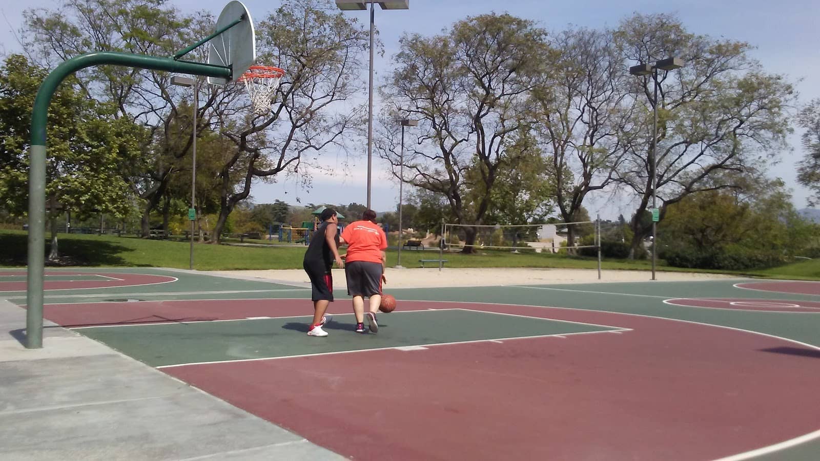 Basketball Courts with Lights