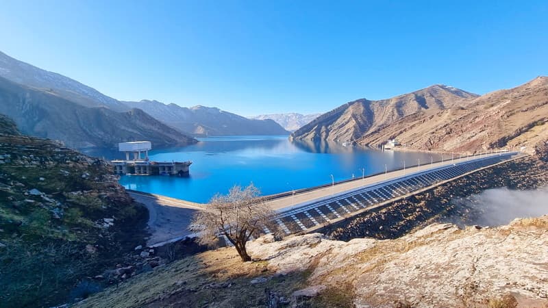 Nurek Dam & Reservoir - Image 1