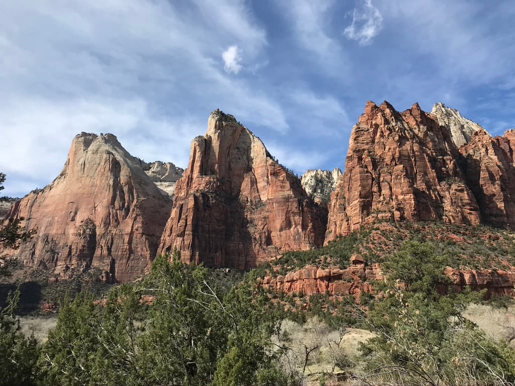 Court of the Patriarchs Zion National Park - Image 1