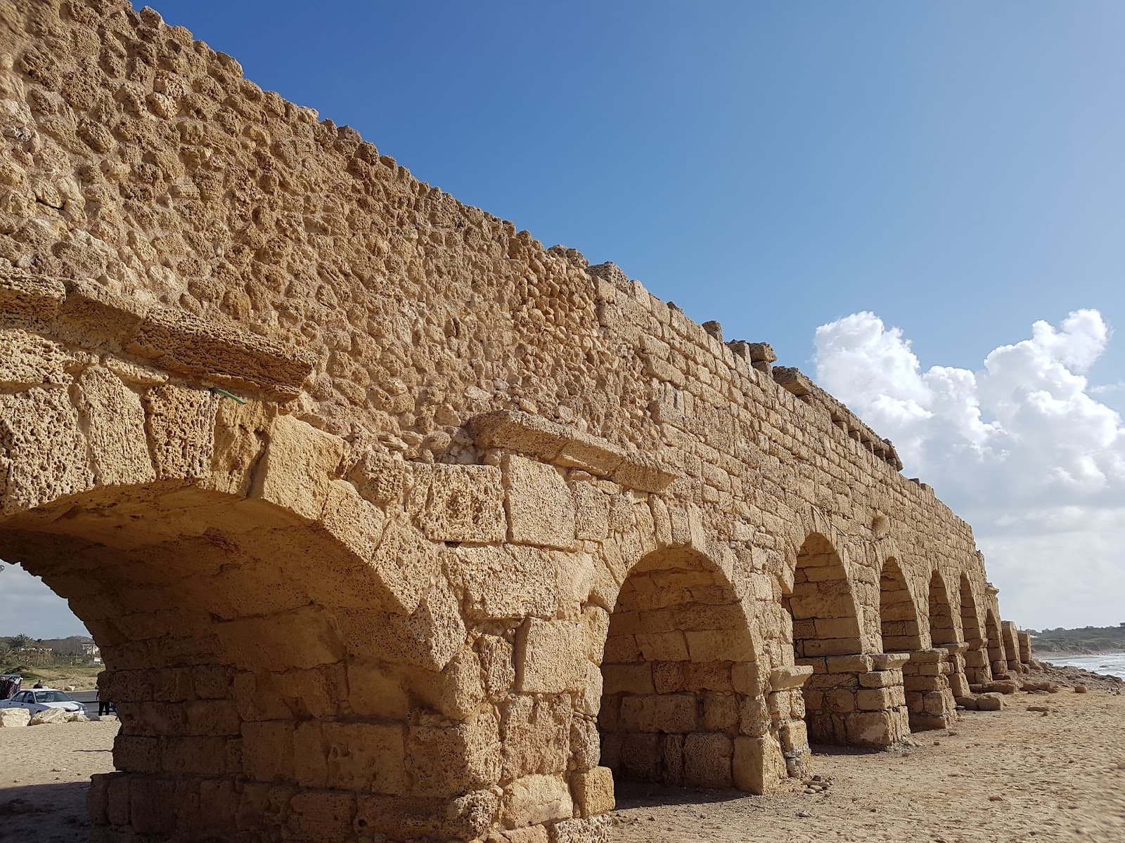 Caesarea Aqueduct Beach - Image 1