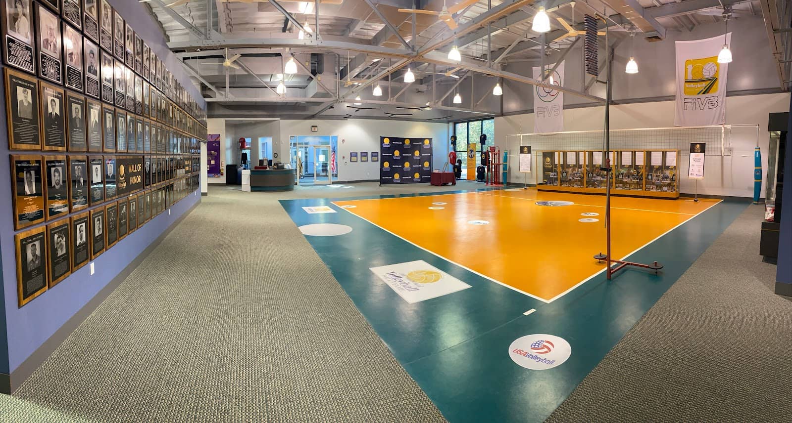 Interactive Volleyball Court