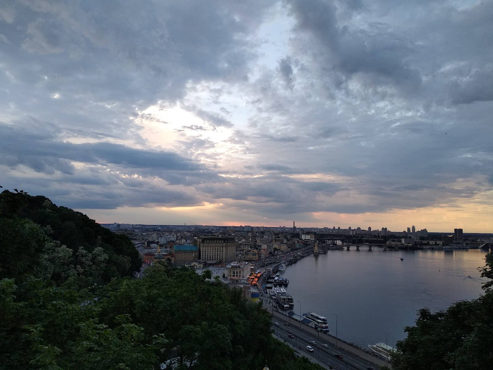 Dnipro River Embankment