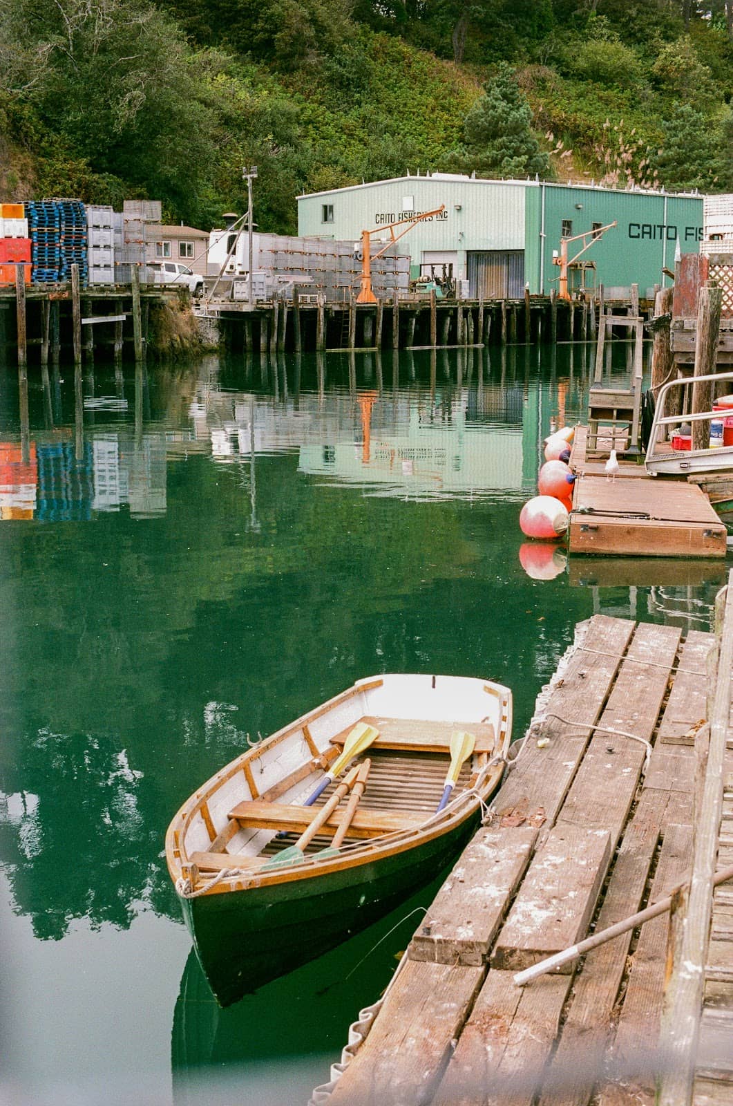 Working Seaport Atmosphere