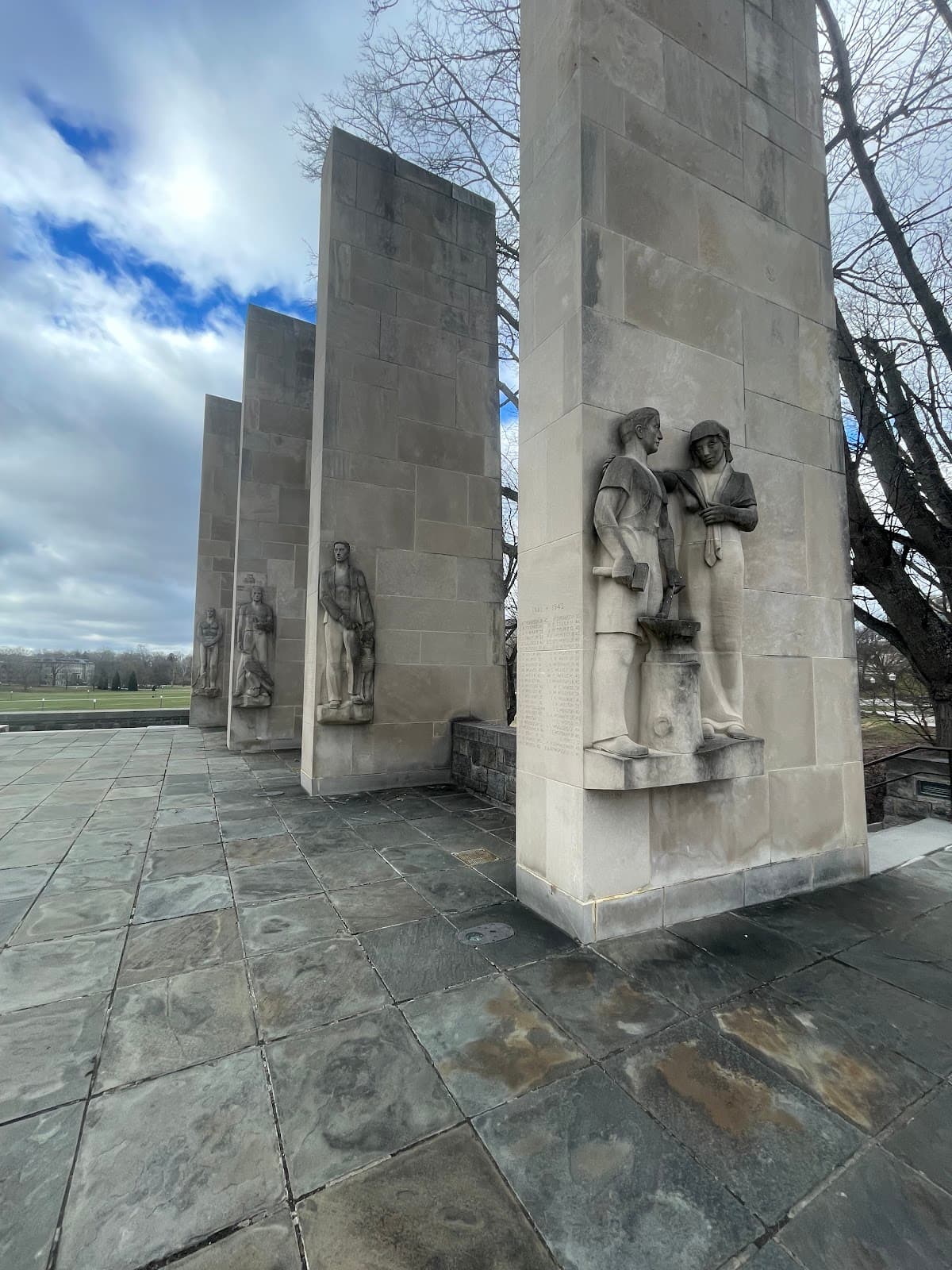 War Memorial Chapel & Pylons - Image 1