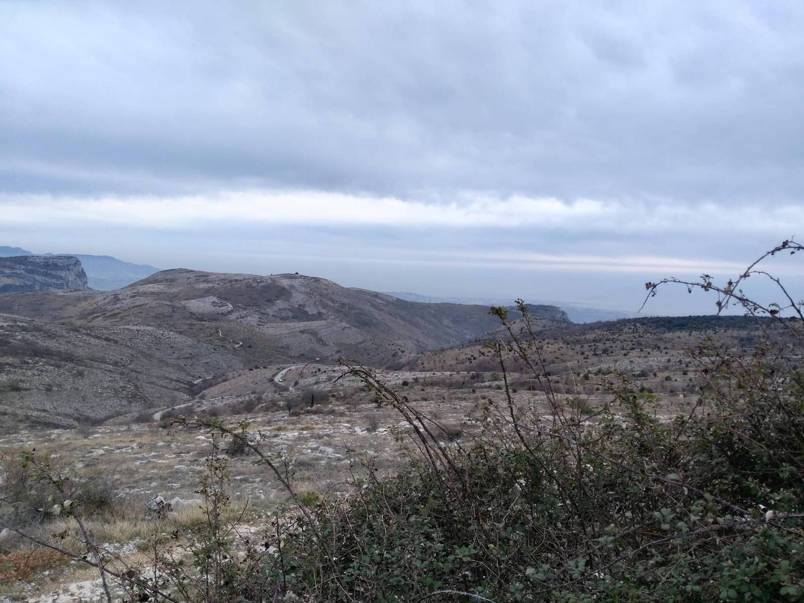 Winding Mountain Road