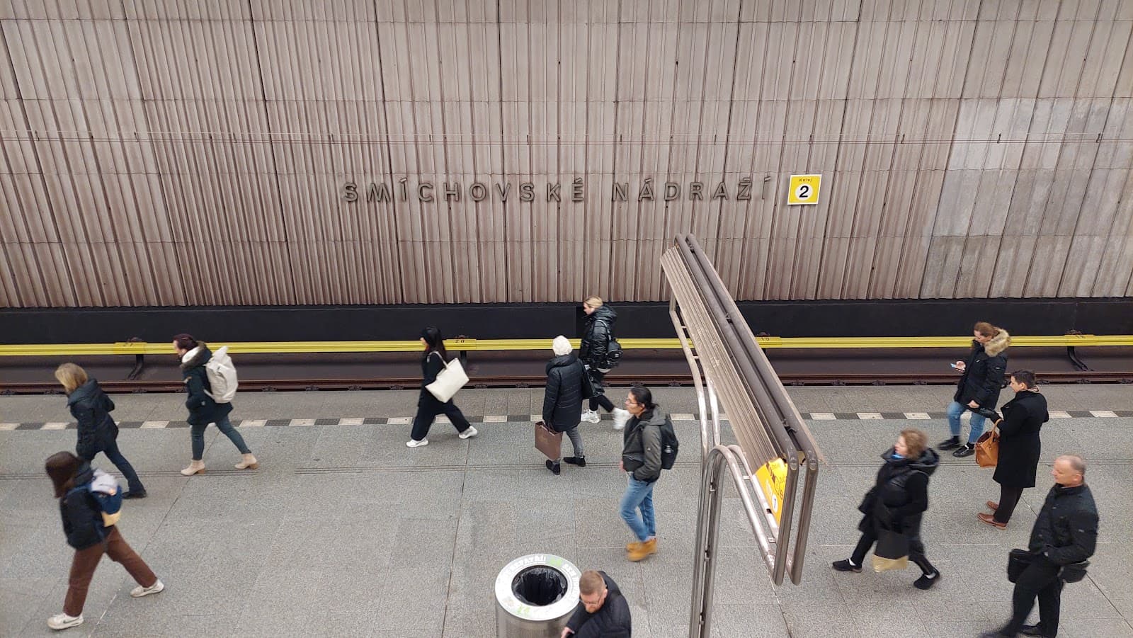 Smíchovské nádraží Metro Station - Image 1