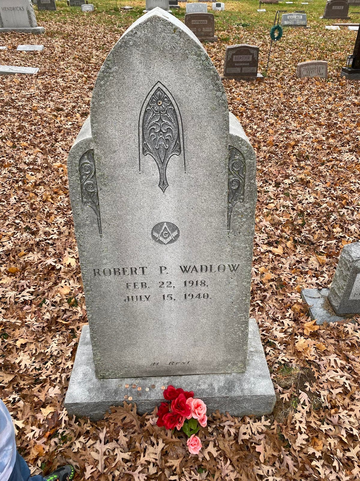 Robert Wadlow Grave - Image 1