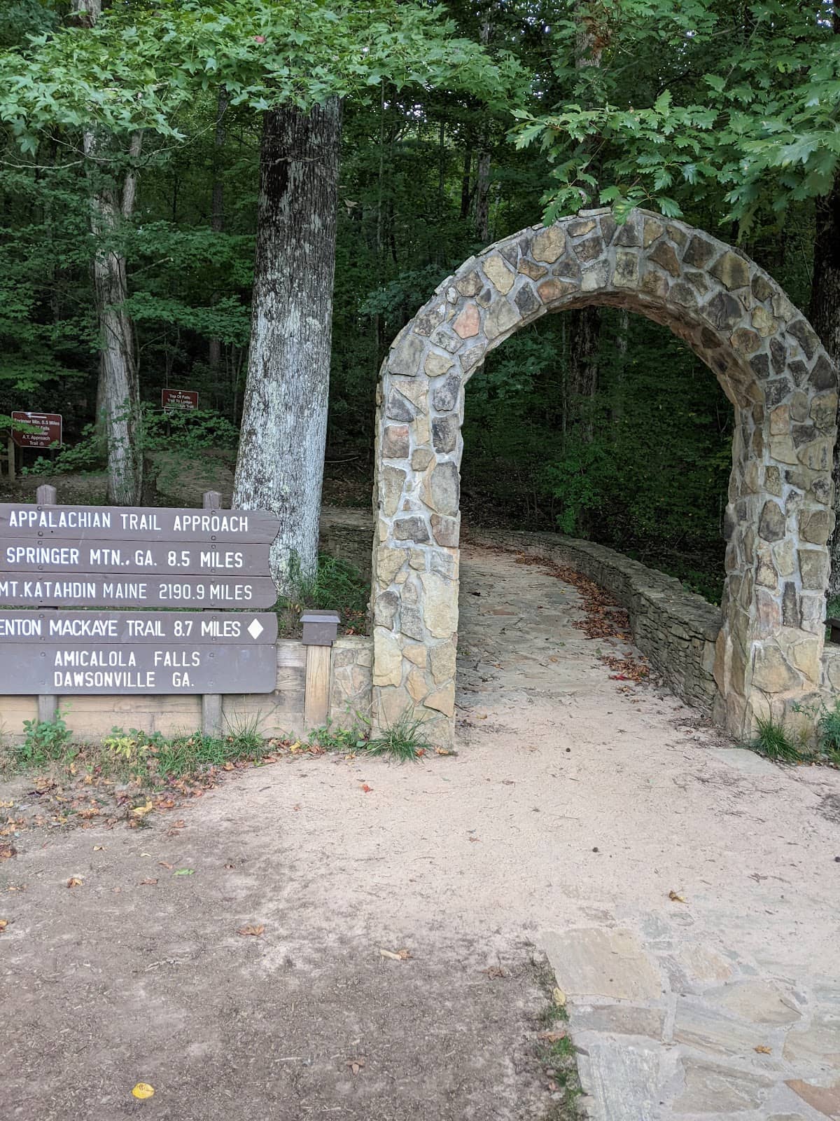 Springer Mountain Summit