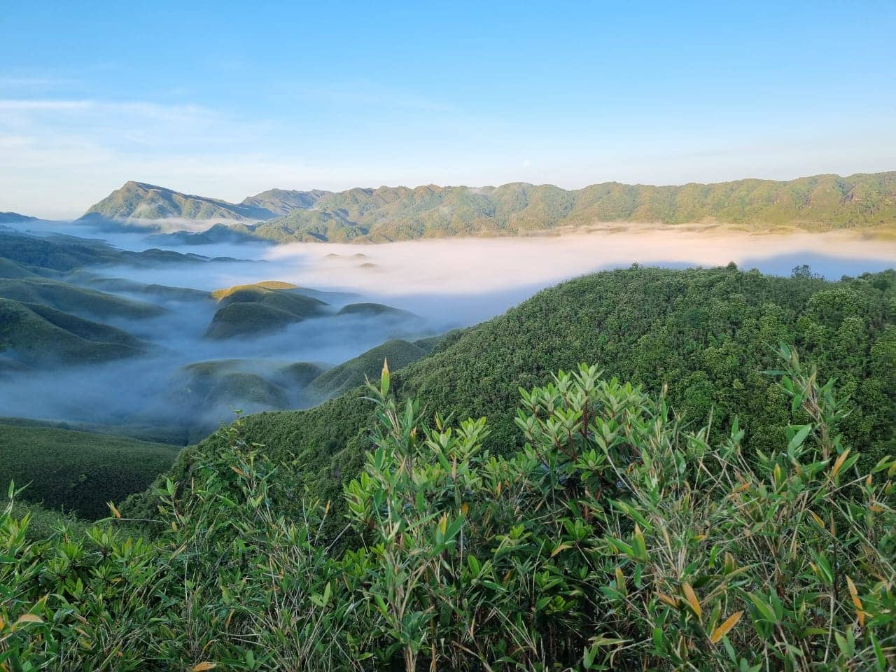 Sunrise Over the Hills
