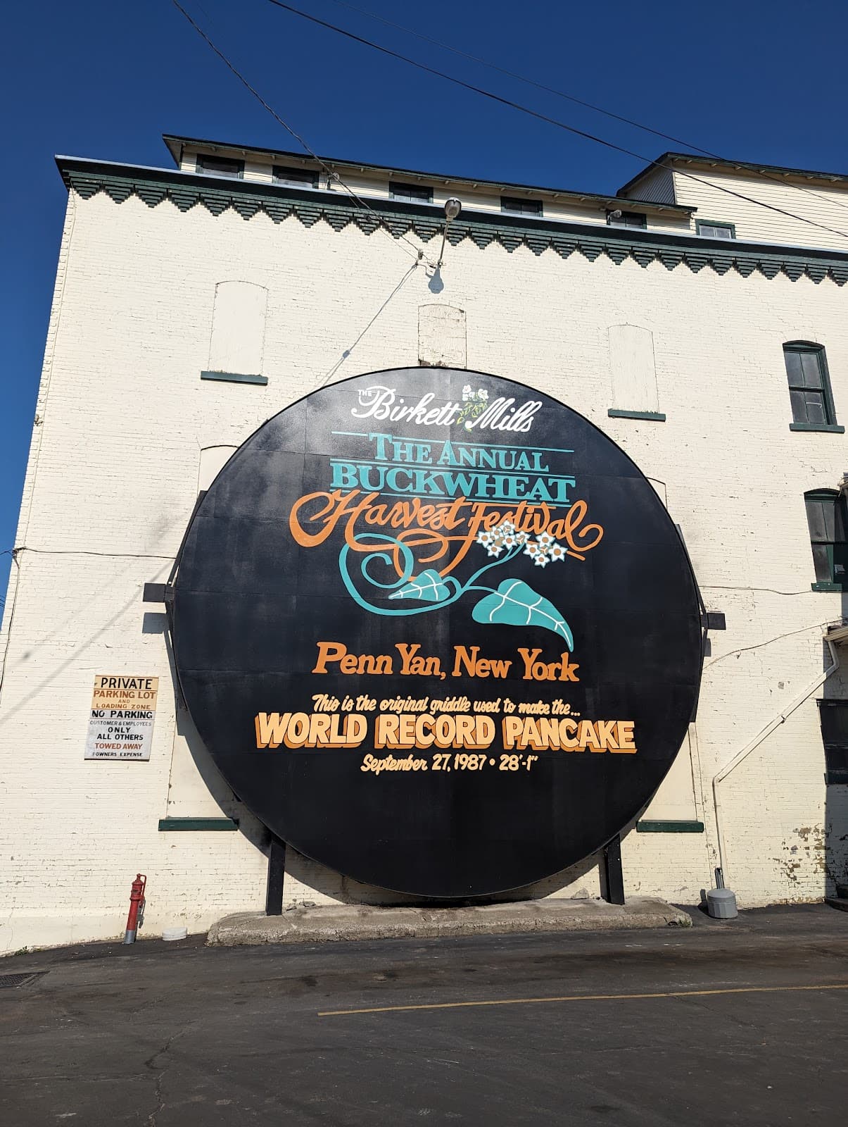 Birkett Mills & World's Largest Pancake Griddle - Image 1