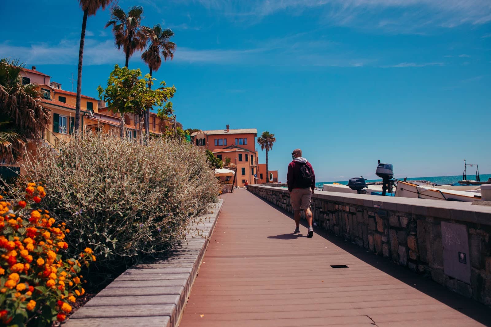 Colorful Village Houses