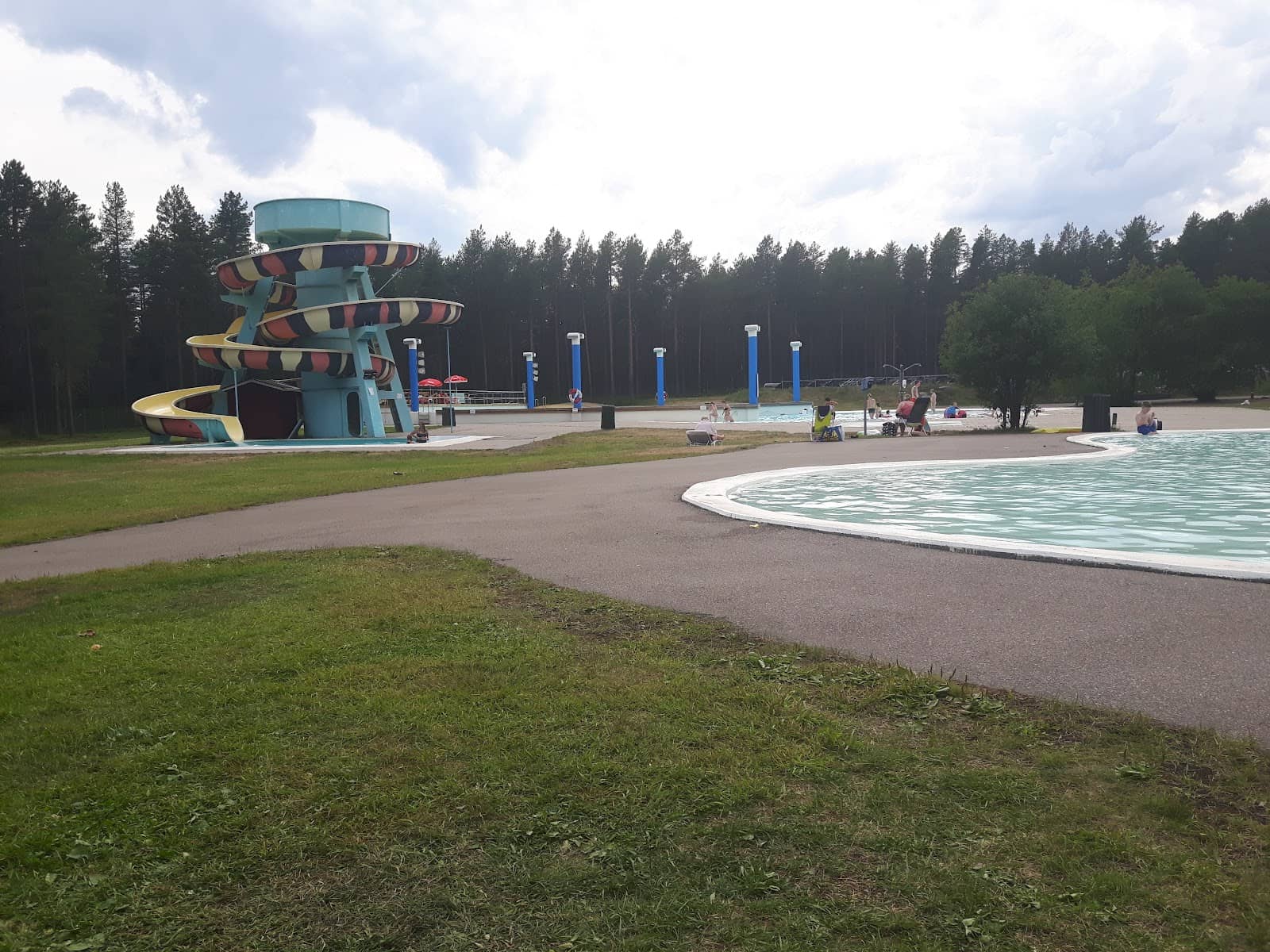 Waterslide Pool