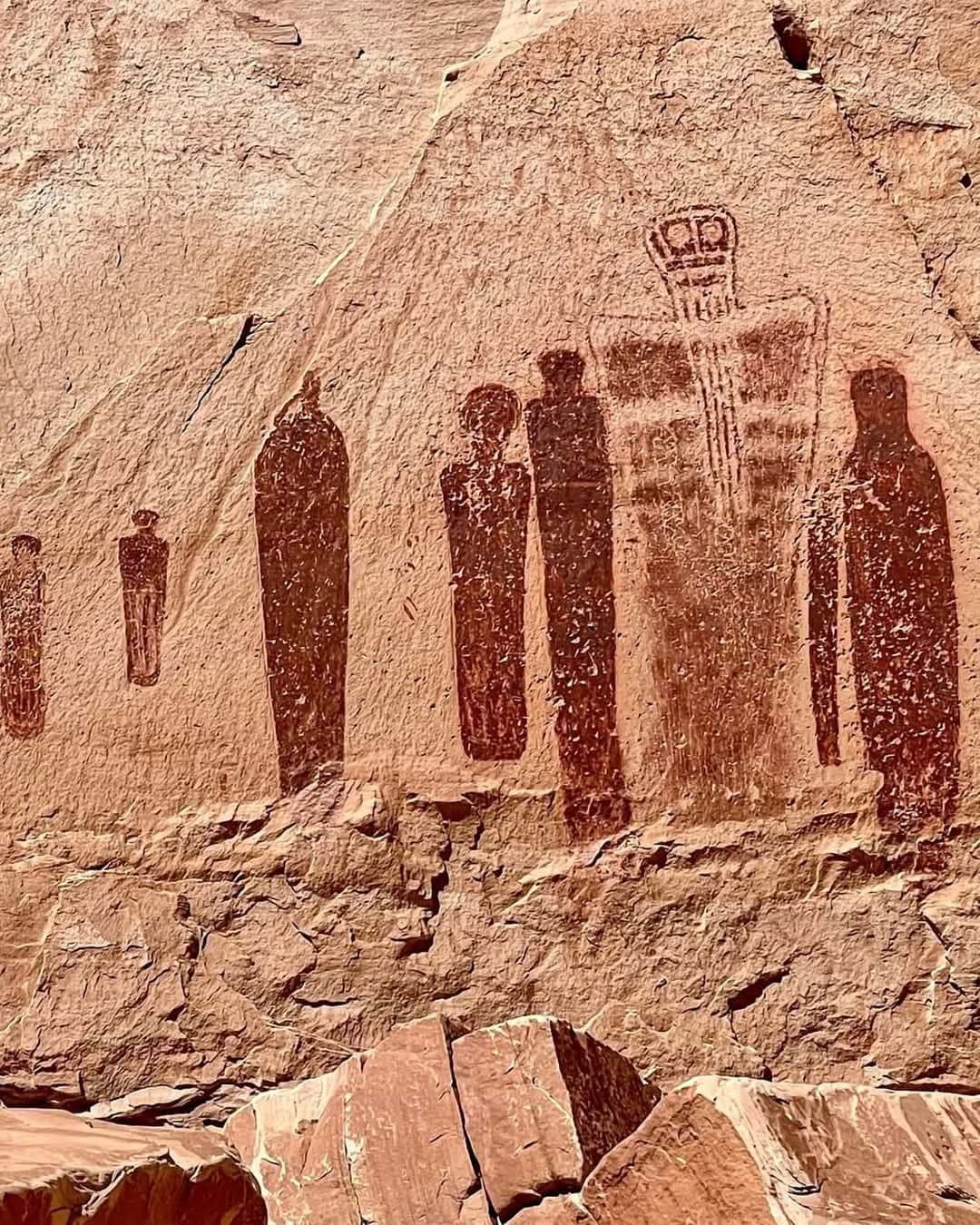 Horseshoe Canyon (Great Gallery) - Image 1