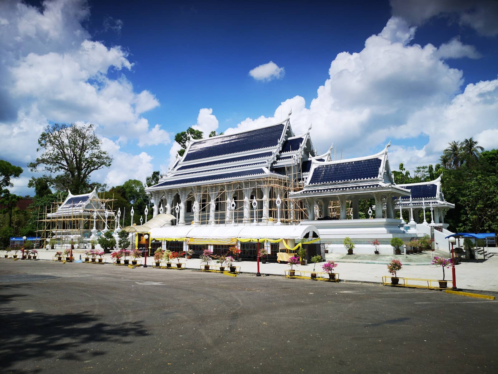 Pristine White Architecture