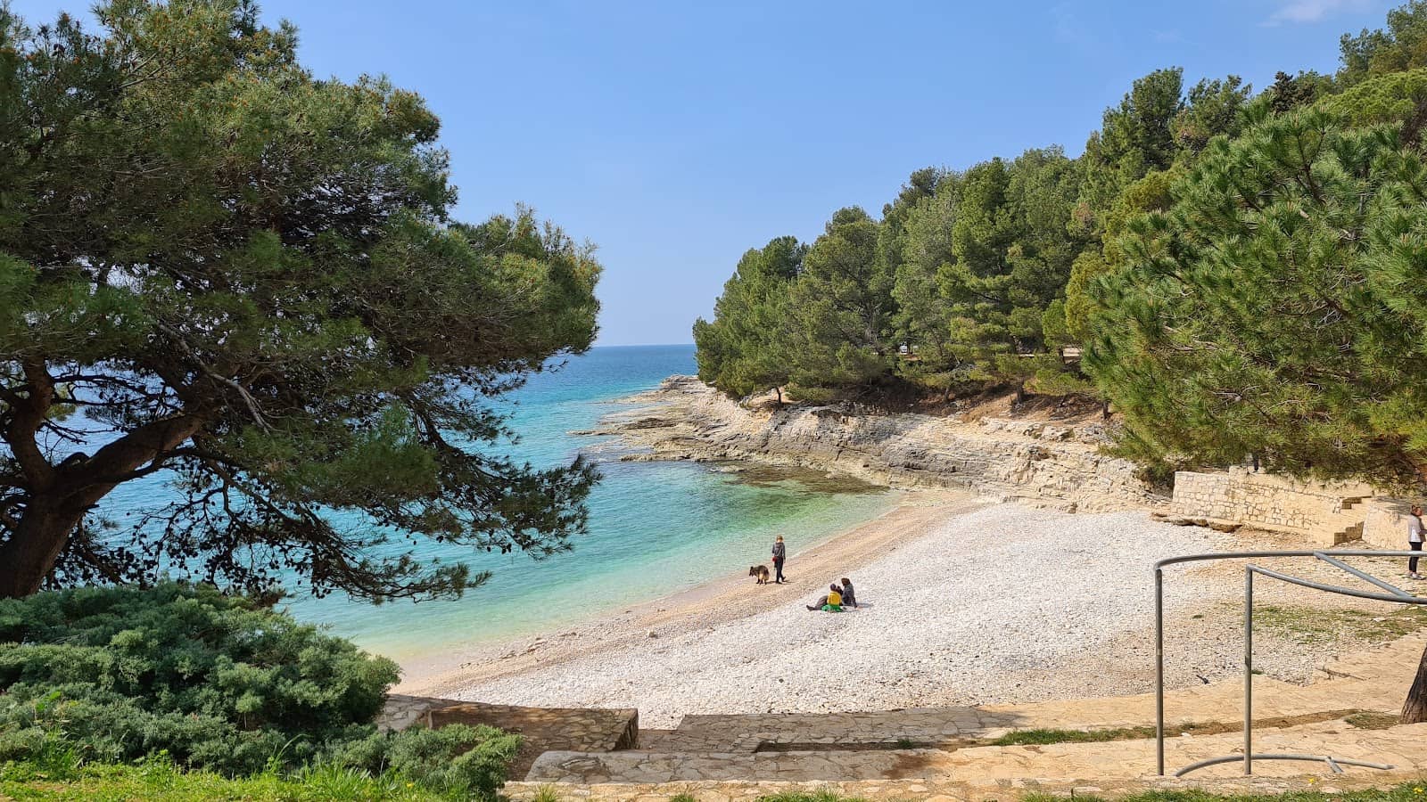Concrete Pier & Rocky Coves