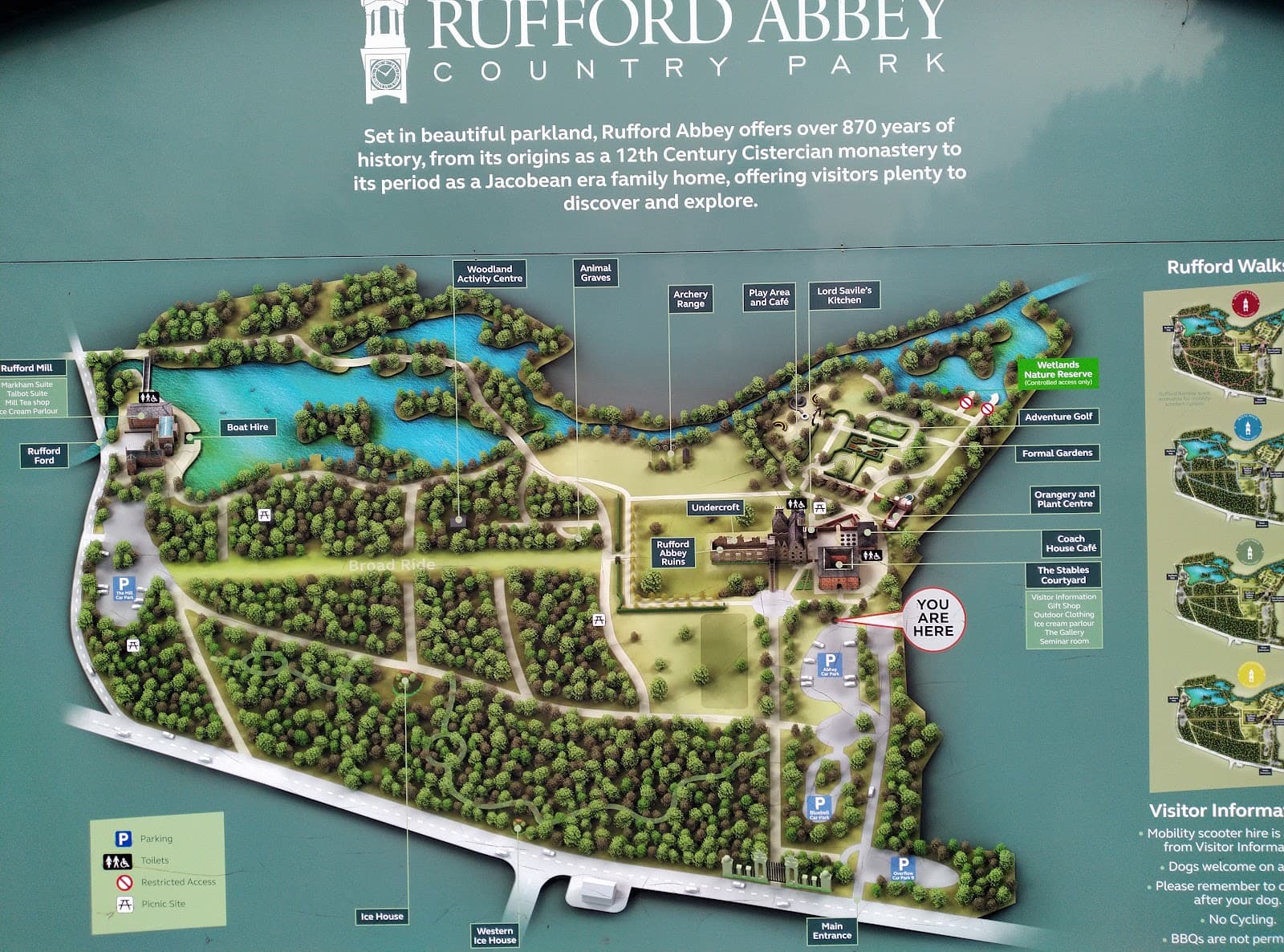 Rufford Abbey Country Park - Image 1