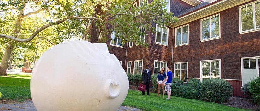 UC Davis Egghead sculptures - Image 1
