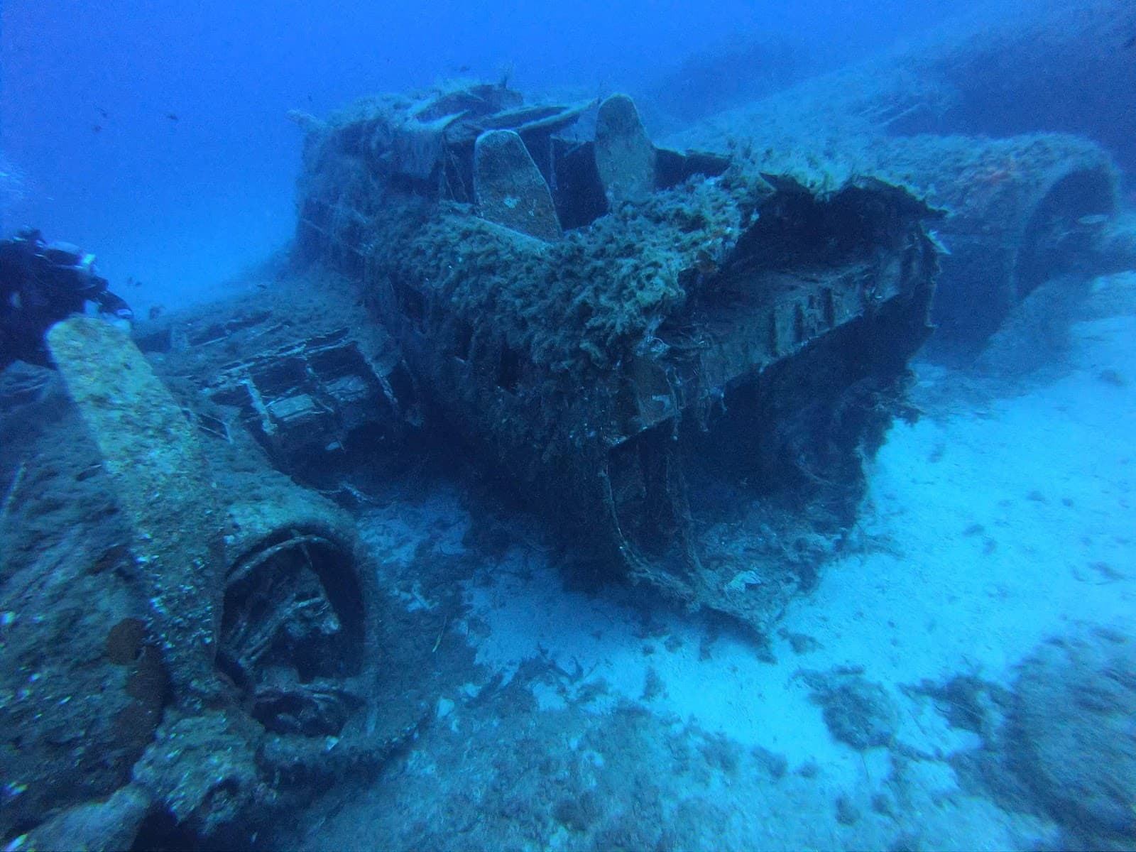 B-17 Bomber Wreck Dive Site - Image 1