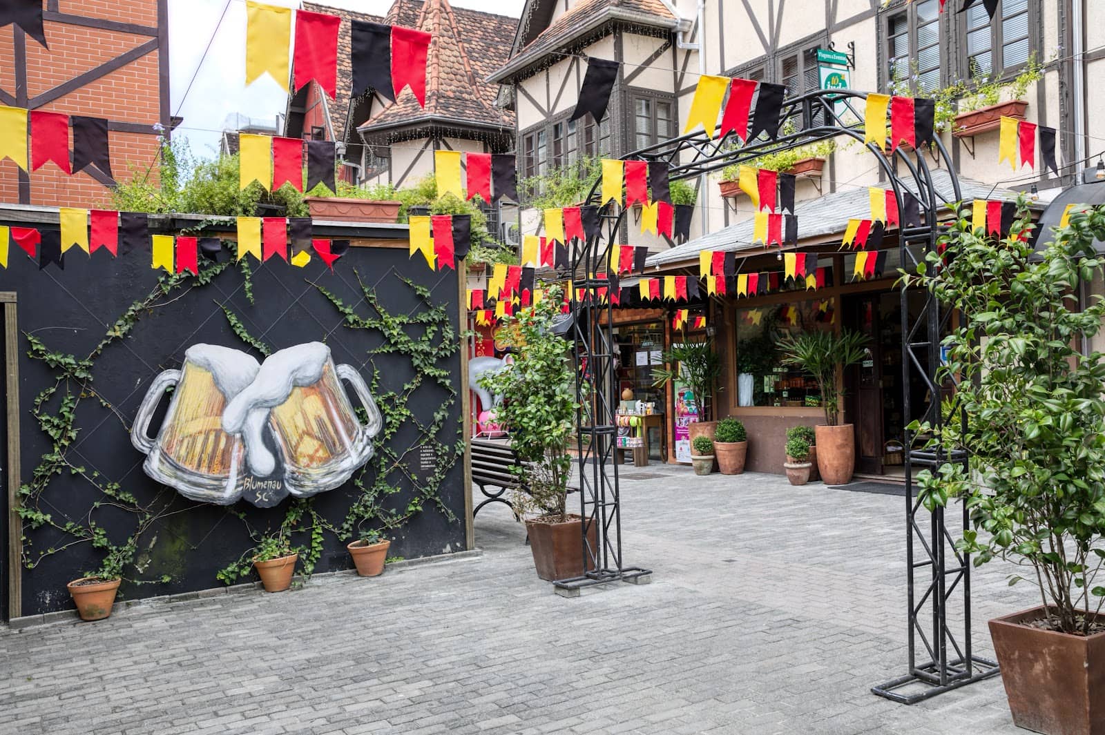 Bavarian Village Atmosphere