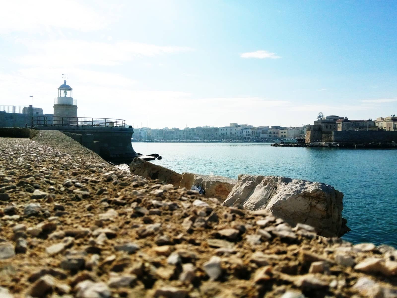 Trani's White Stone Architecture