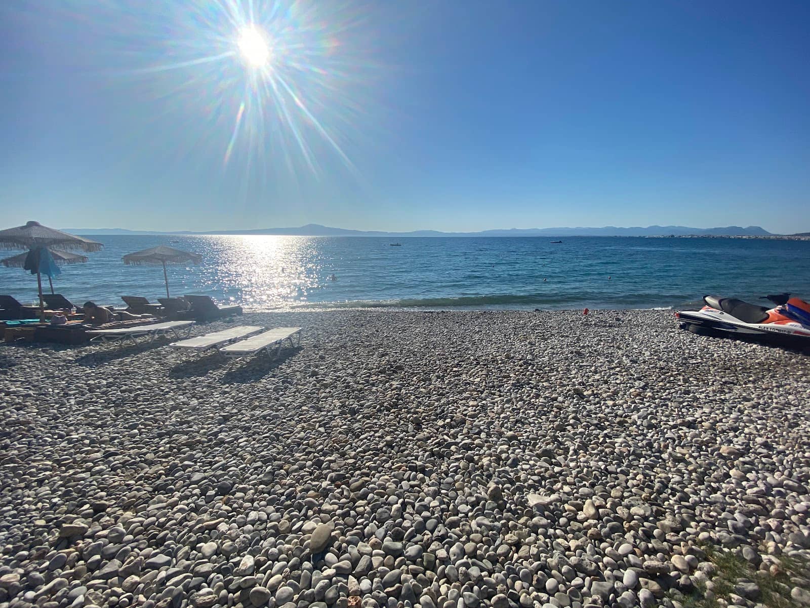 Free Sunbeds & Beach Service
