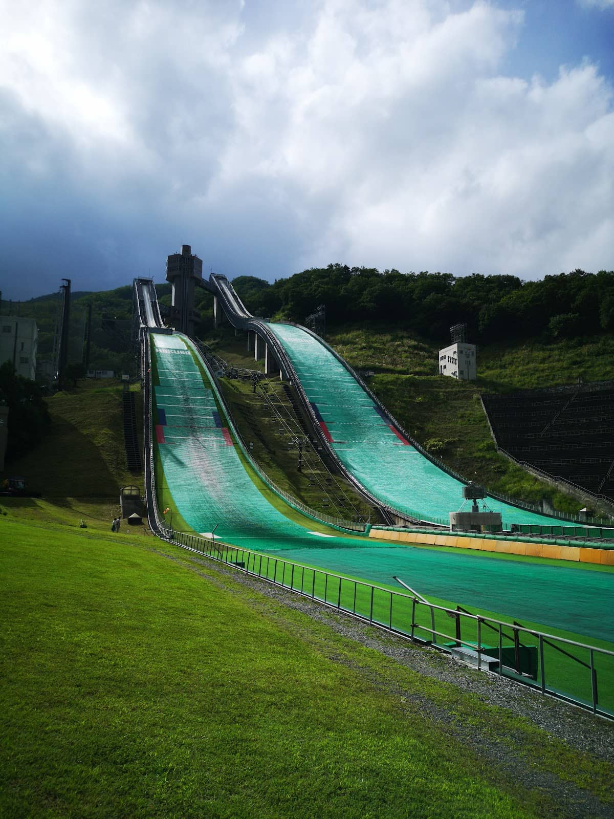 Active Ski Jumping Practice