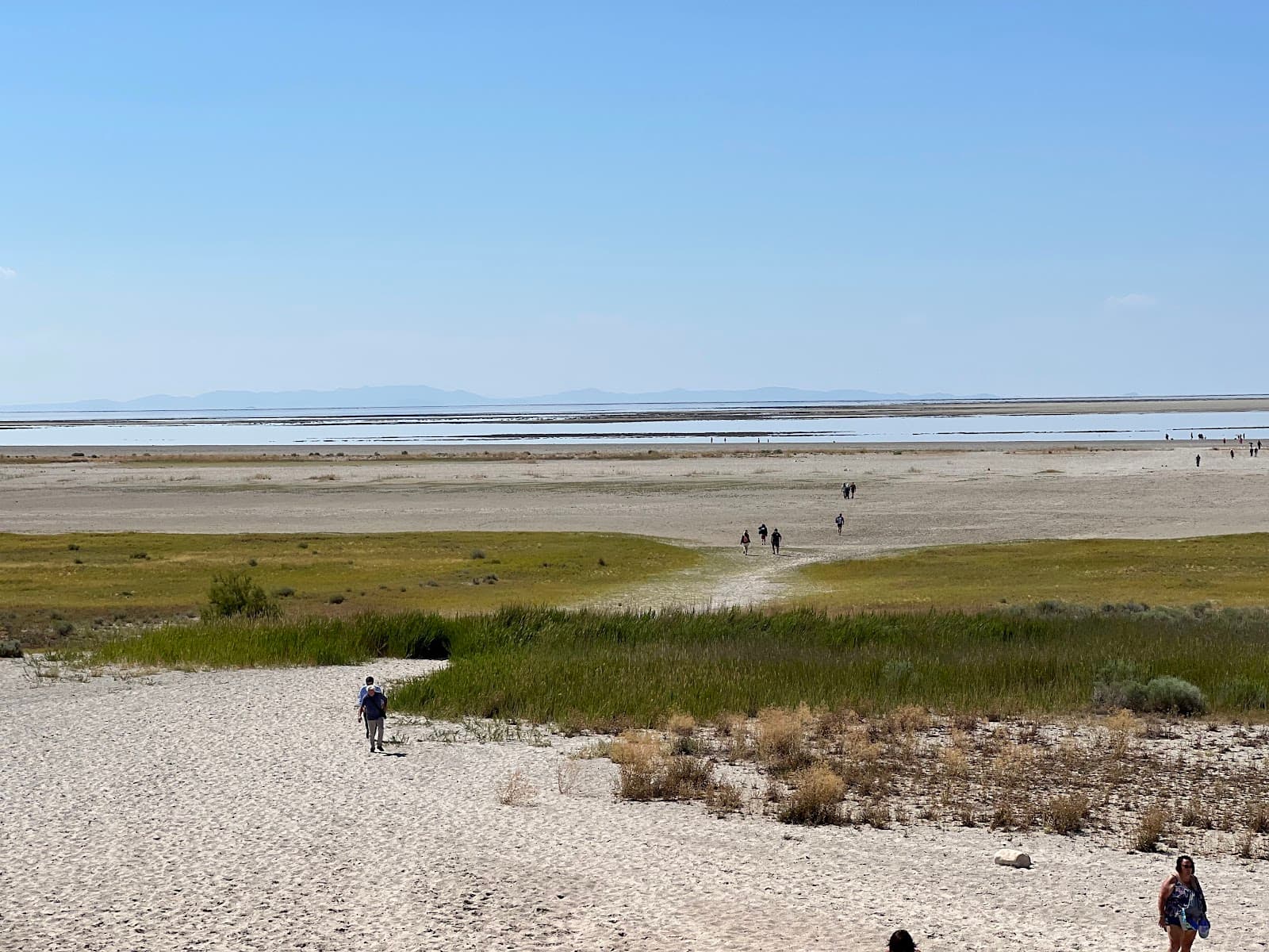 Bridger Bay Beach Antelope Island State Park Utah - Image 1