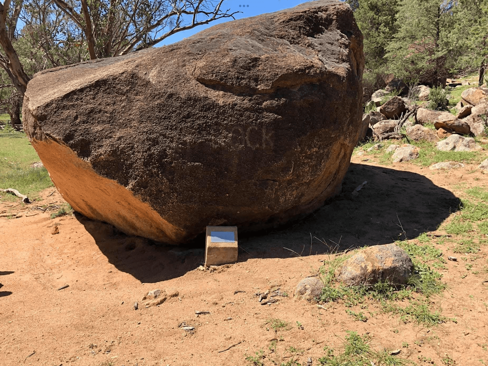 Historic Stagecoach Road Marker