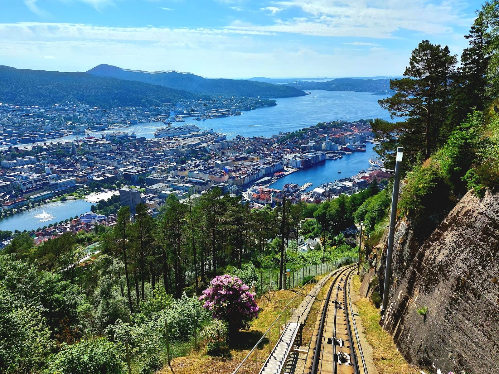Fløibanen Funicular - Image 1