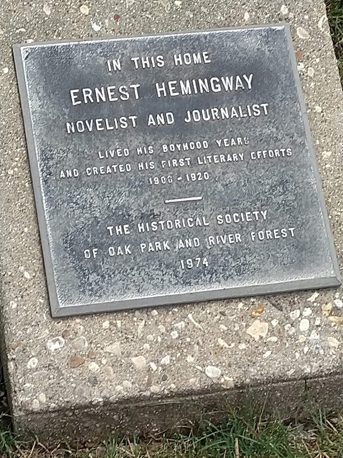 Hemingway Boyhood Home (exterior) - Image 1
