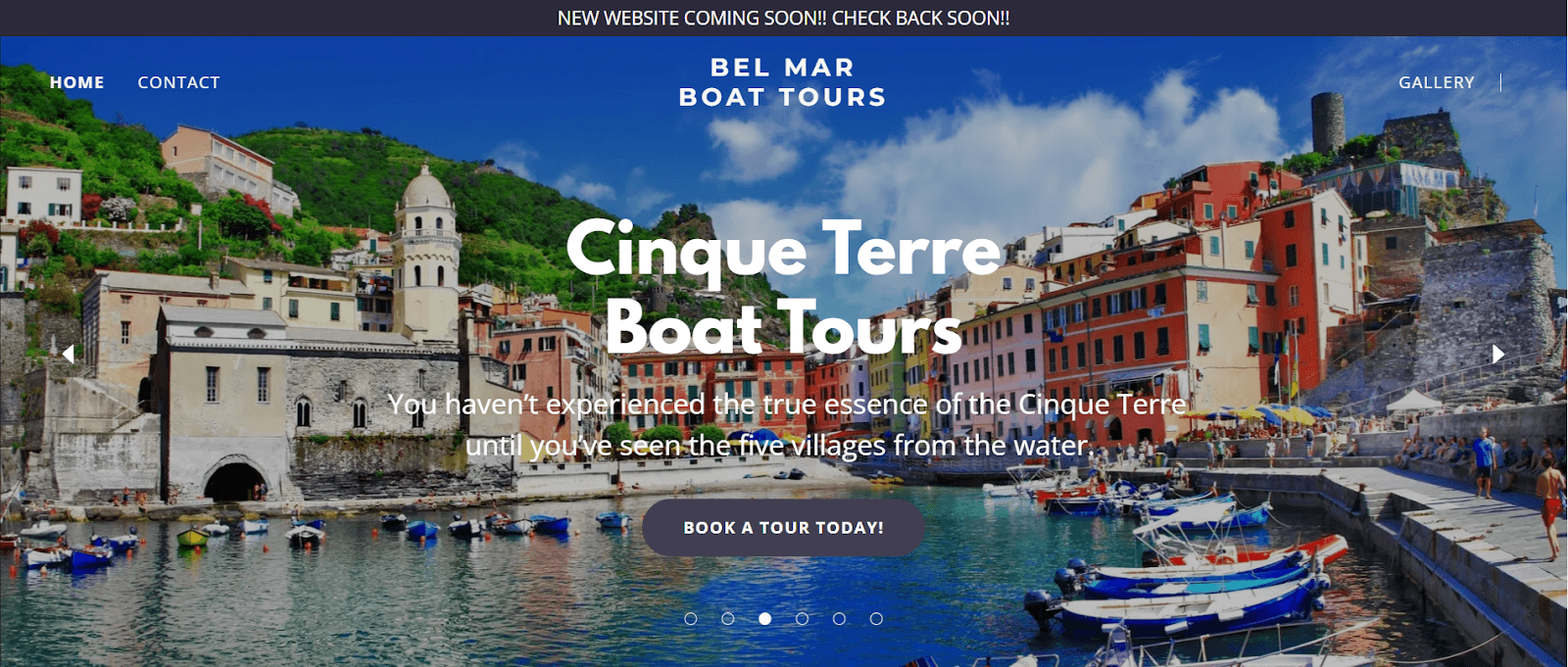 Coastal Village Views from the Sea