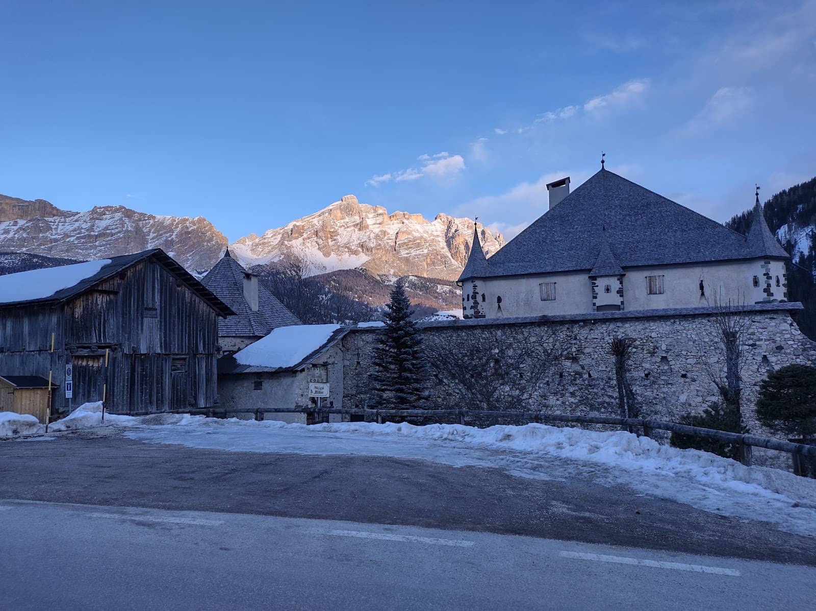 Dolomites Backdrop