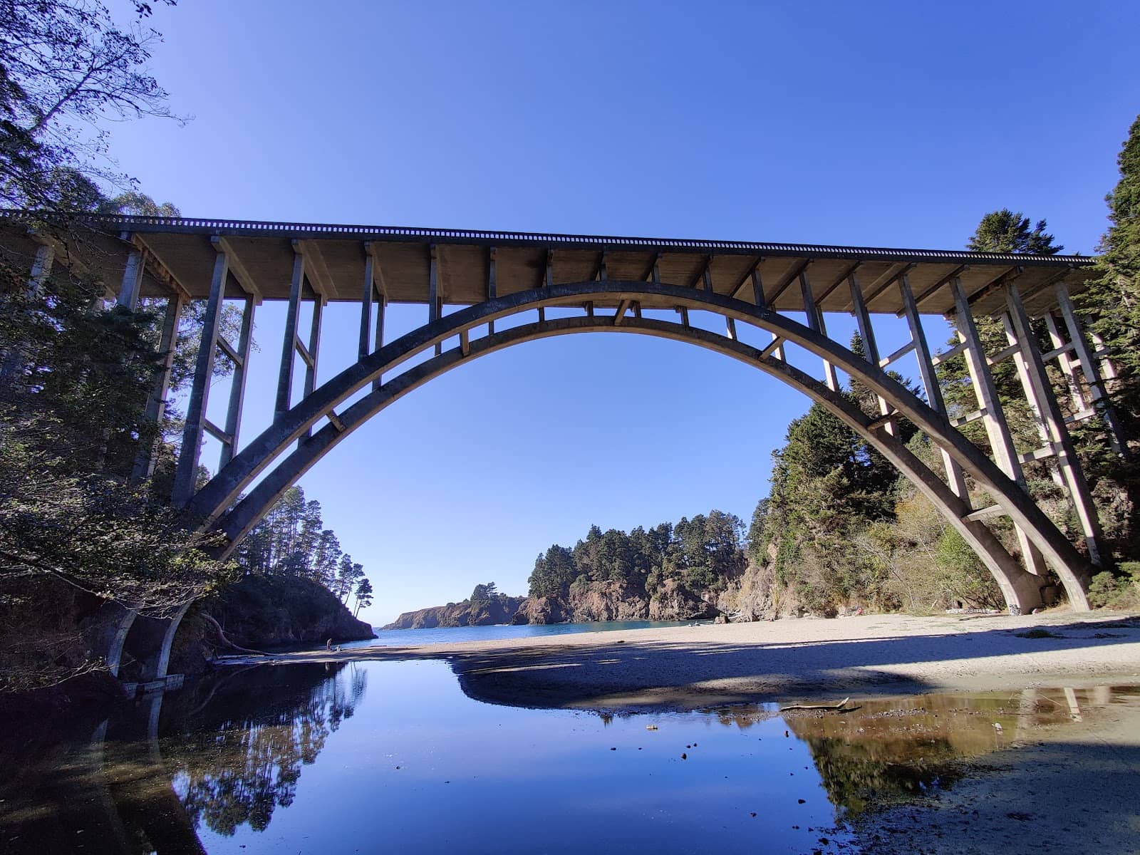 Beach Below the Bridge
