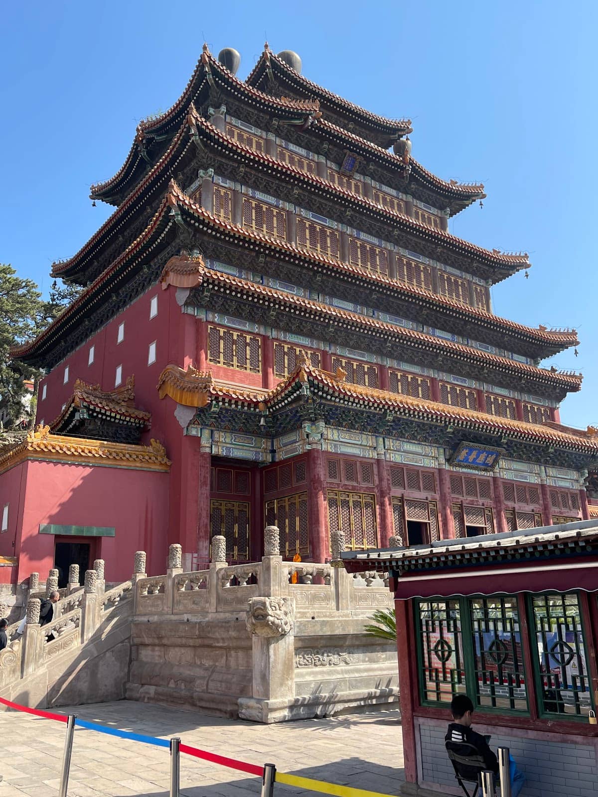 Spacious Temple Grounds