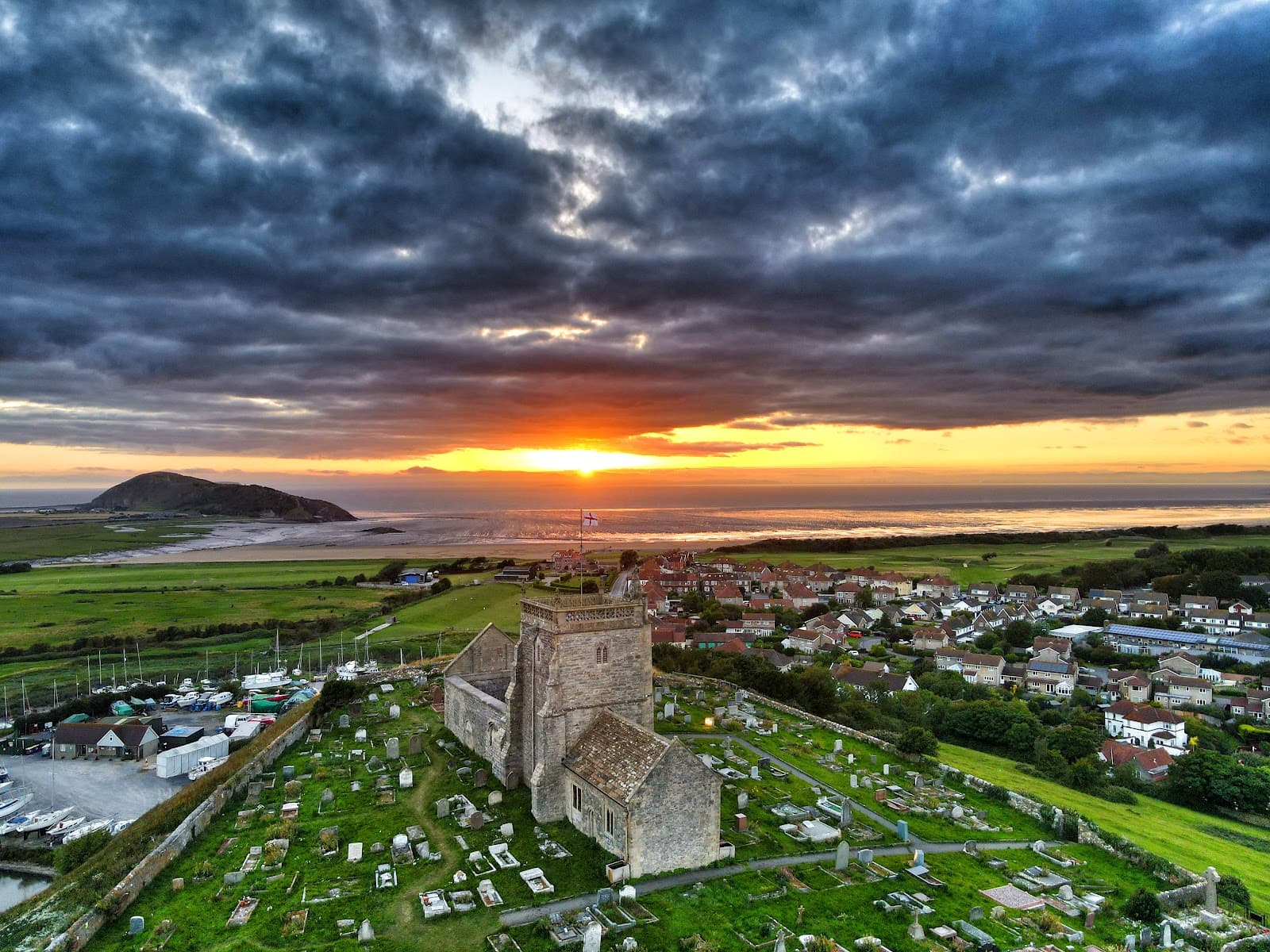 St Nicholas Church Uphill - Image 1
