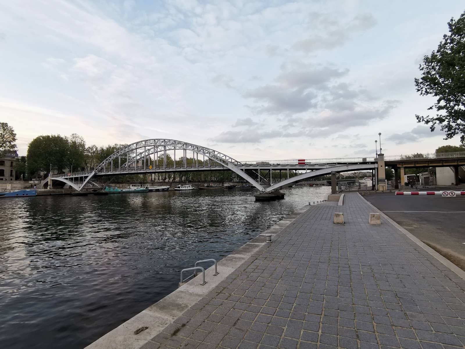 Sunset Over the Seine