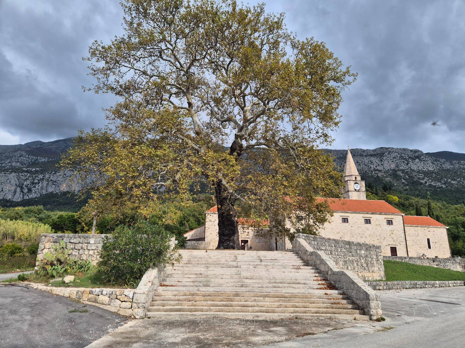 Restored Monastery Architecture