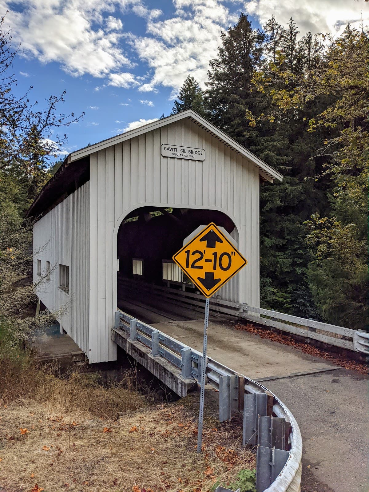 Cavitt Creek Covered Bridge - Image 1