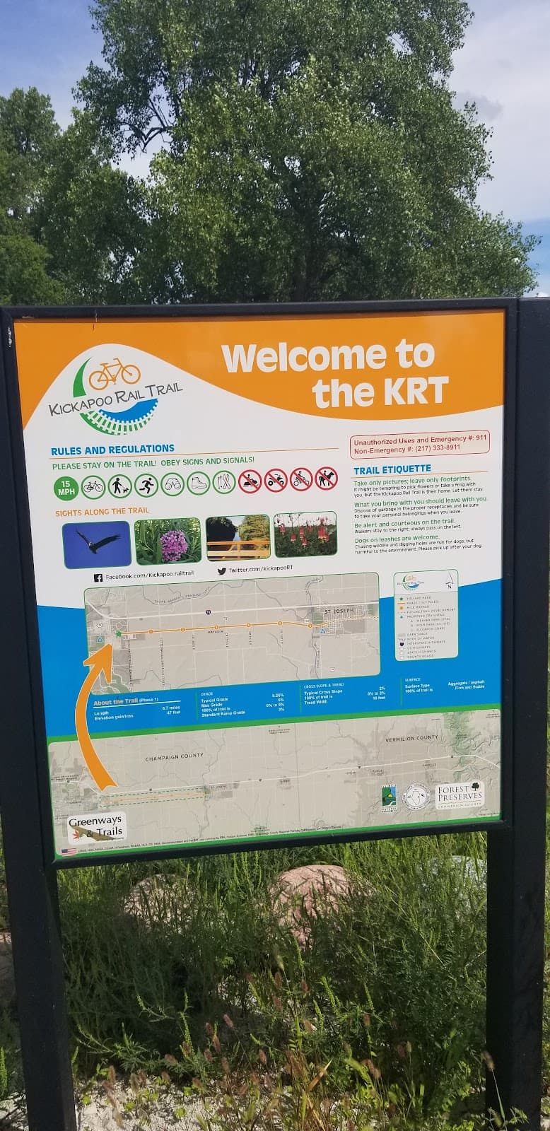 Kickapoo Rail Trail (Urbana Trailhead) - Image 1