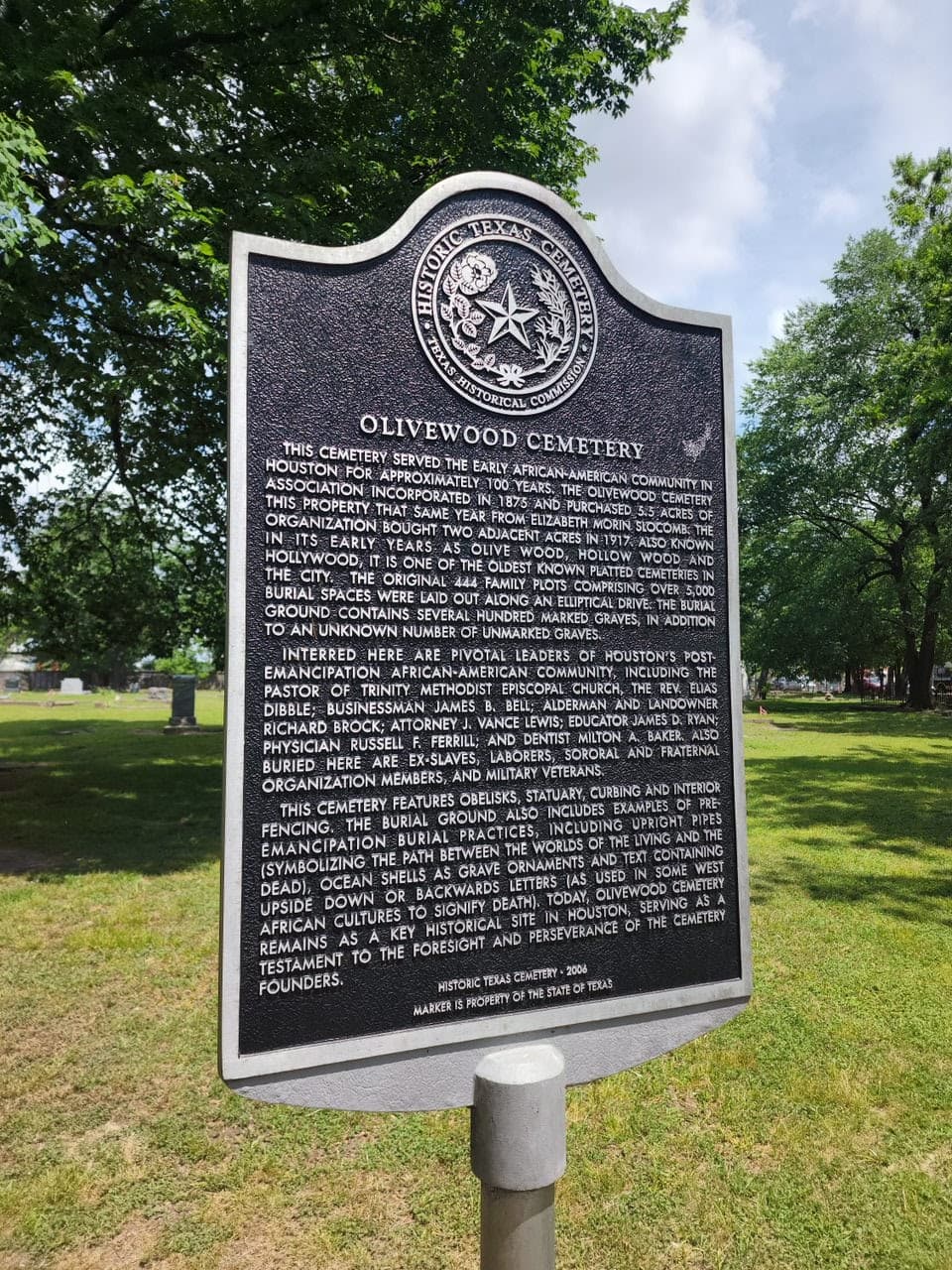 Olivewood Cemetery - Image 1