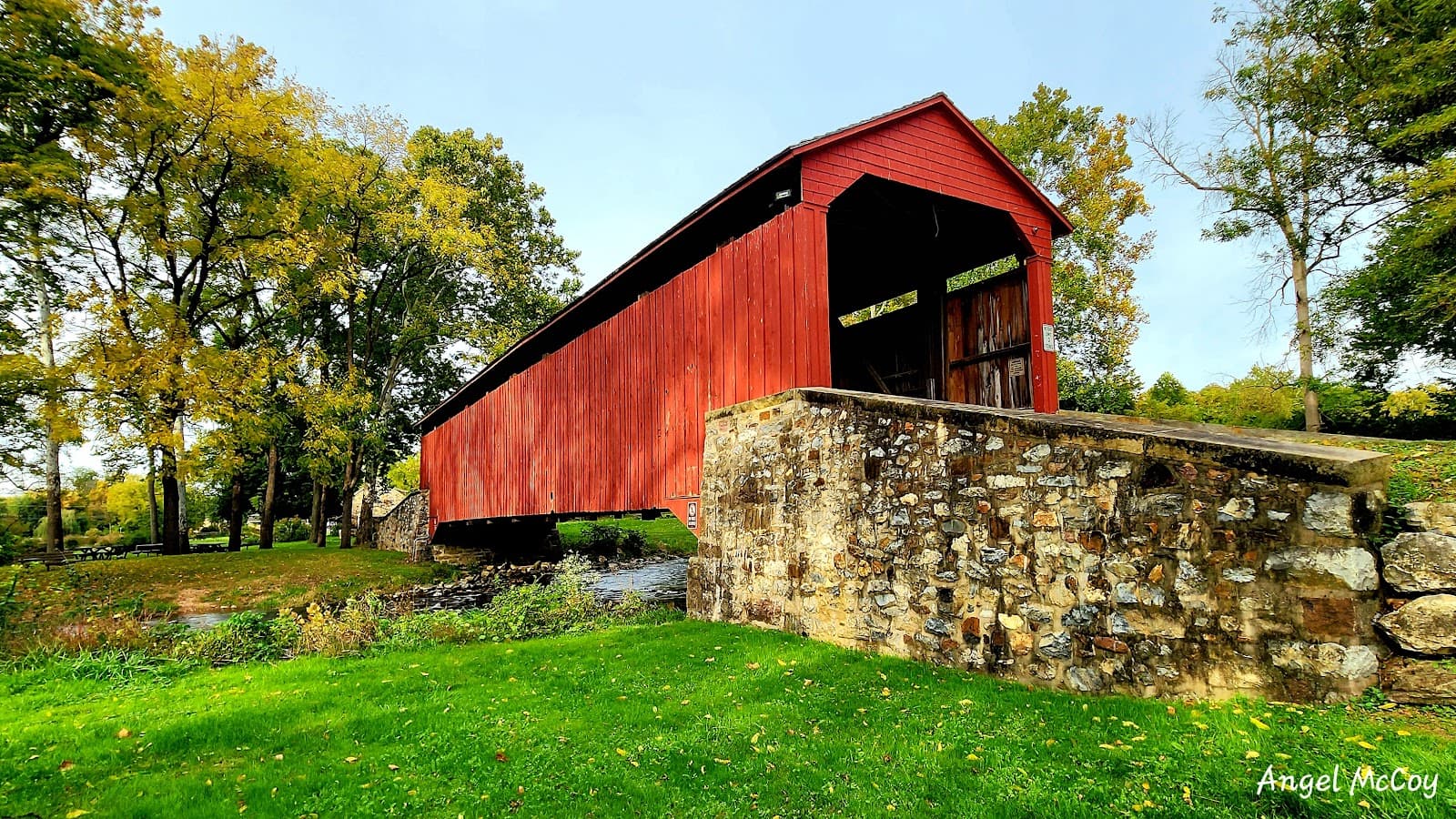 Poole Forge Covered Bridge and Park - Image 1