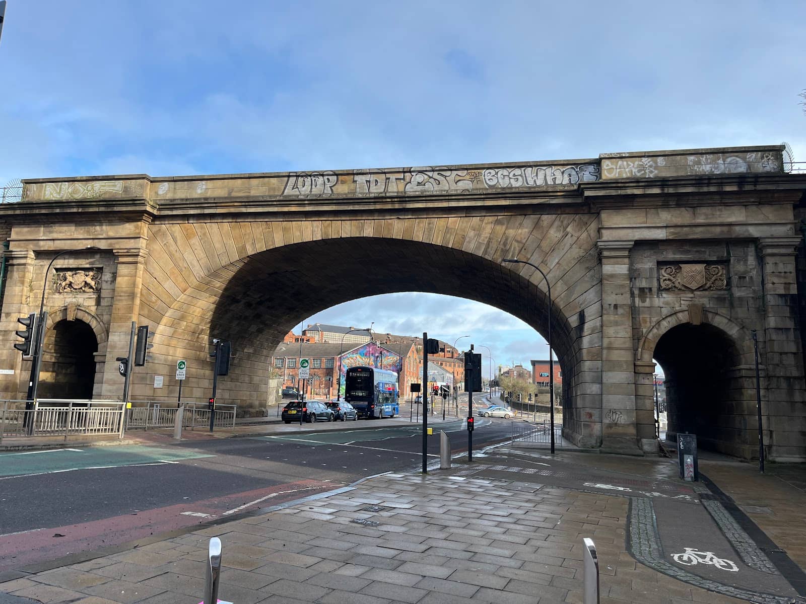 Shrapnel Scar Markings