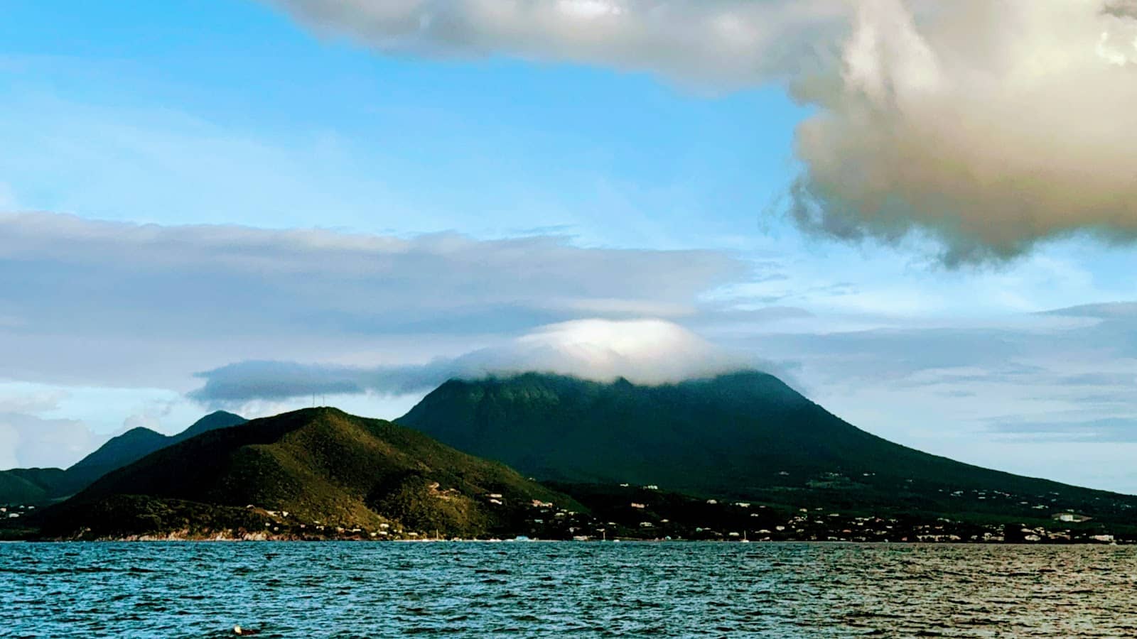 Lush Volcanic Landscape