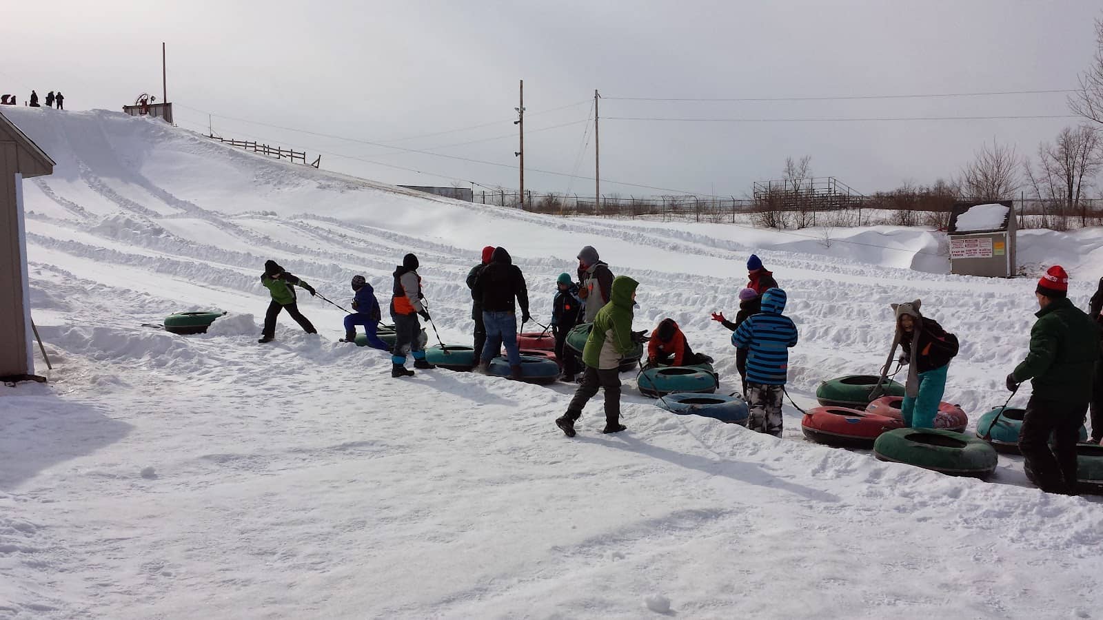 The Main Snowtubing Hill