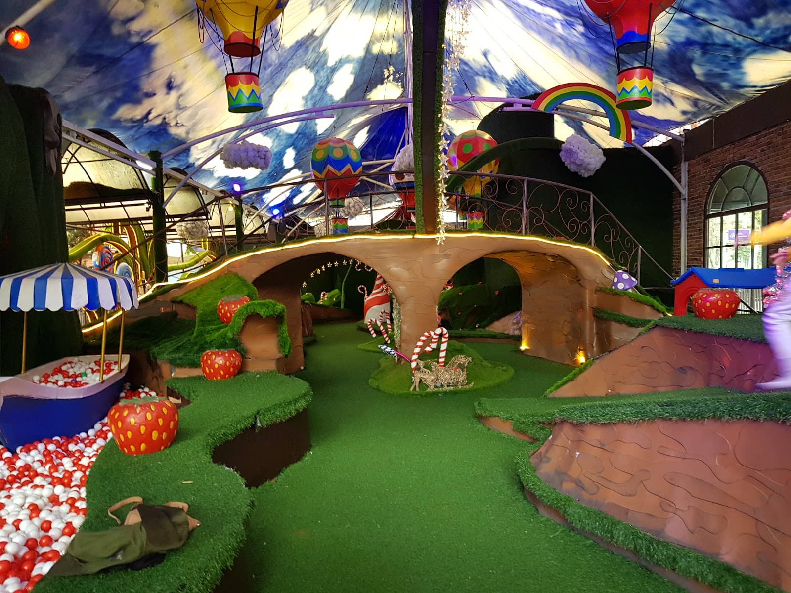 Indoor Playground & Animal Feeding