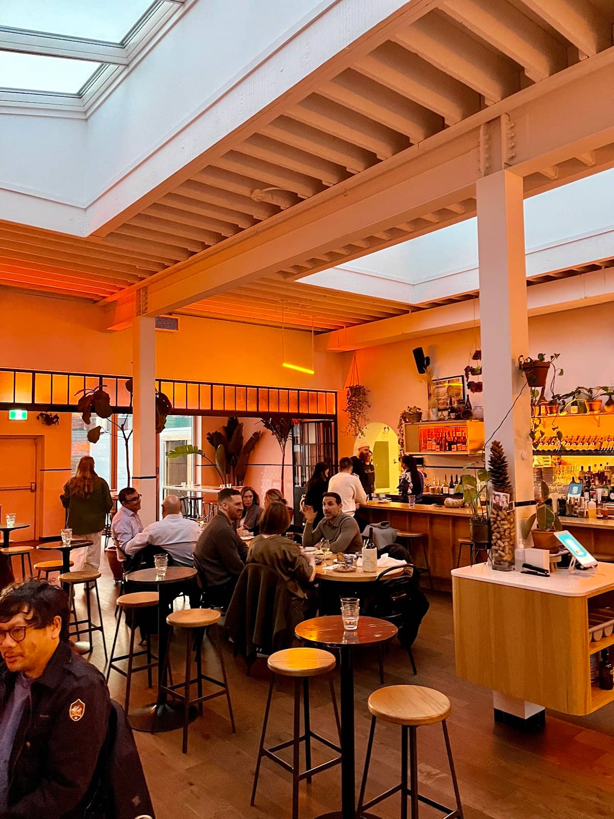 Lively Patio Atmosphere