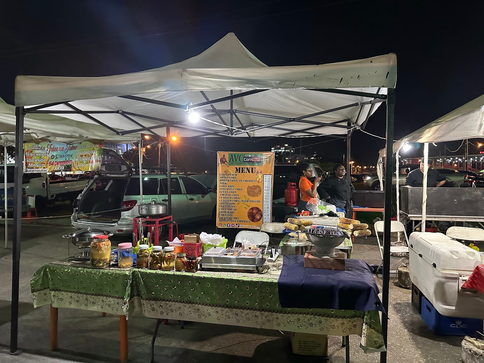 Queen's Park Savannah Food Strip Port of Spain - Image 1