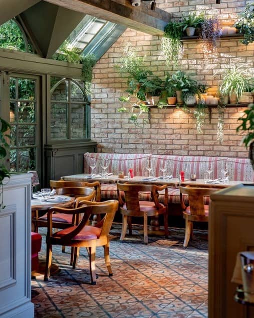 Leafy Terrace Ambiance