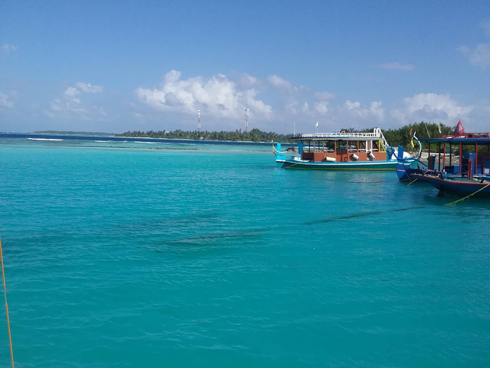 Fishing Harbor Charm
