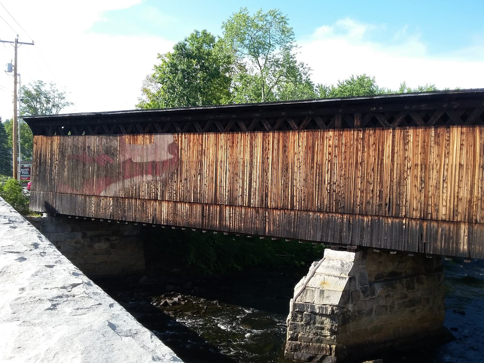Contoocook Covered Railroad Bridge - Image 1
